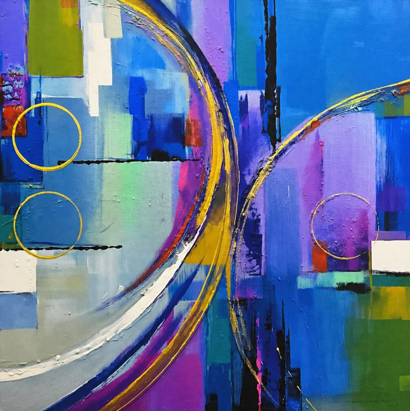 Orbits in Blue